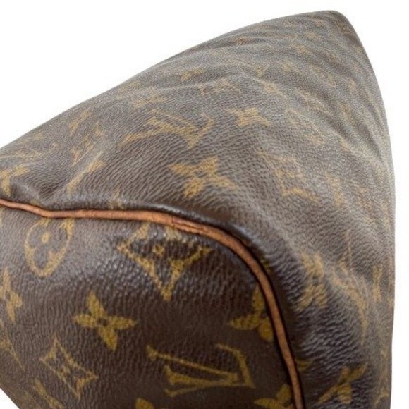 FLASH SALE!  LOUIS VUITTON SPEEDY 30 MONOGRAM MADE AND PURCHASED IN FRANCE - Picture 11 of 16